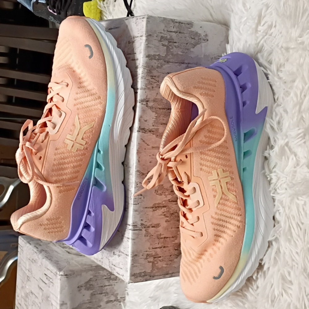 KURU Cloud+ Triple Max Ion Multi Color Running Plantar Fascitis Sneakers 11M
